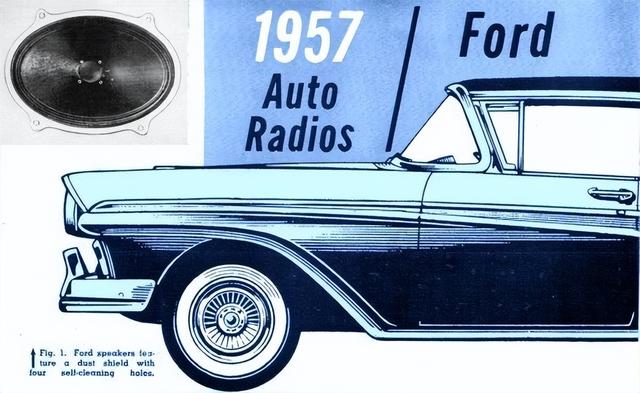 1957年的汽车收音机风靡一时，福特为搞定点火系统噪音能有多拼
