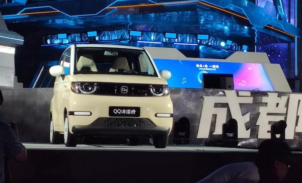 微型电动车市场竞争加剧，奇瑞新能源重启国民小车“QQ”