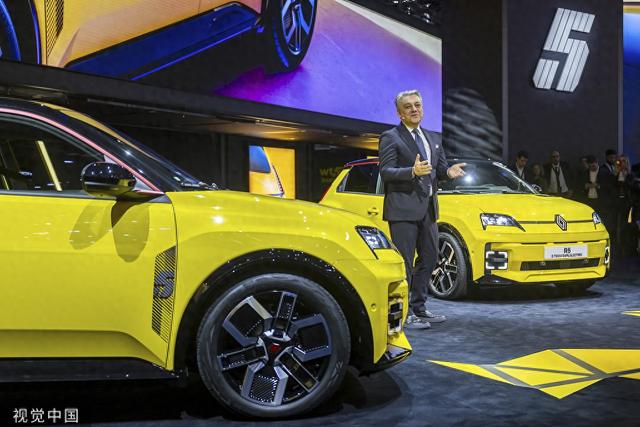 与中国车企同天推出新车，法国雷诺CEO：欧洲汽车业已准备好迎接挑战