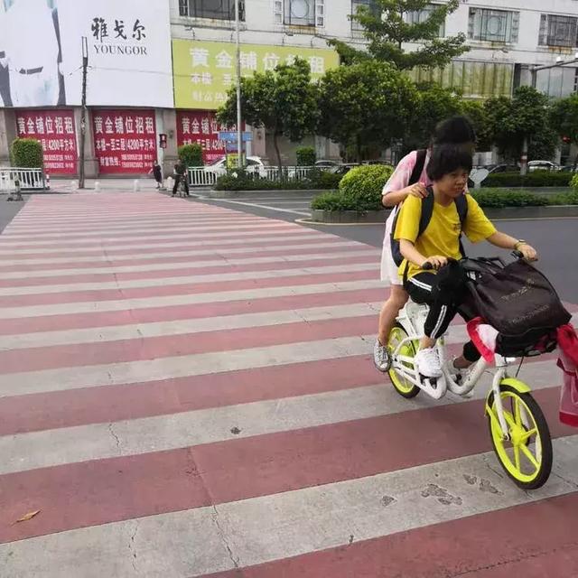 高清无码！揭阳第一批共享电动自行车交通违法被曝光