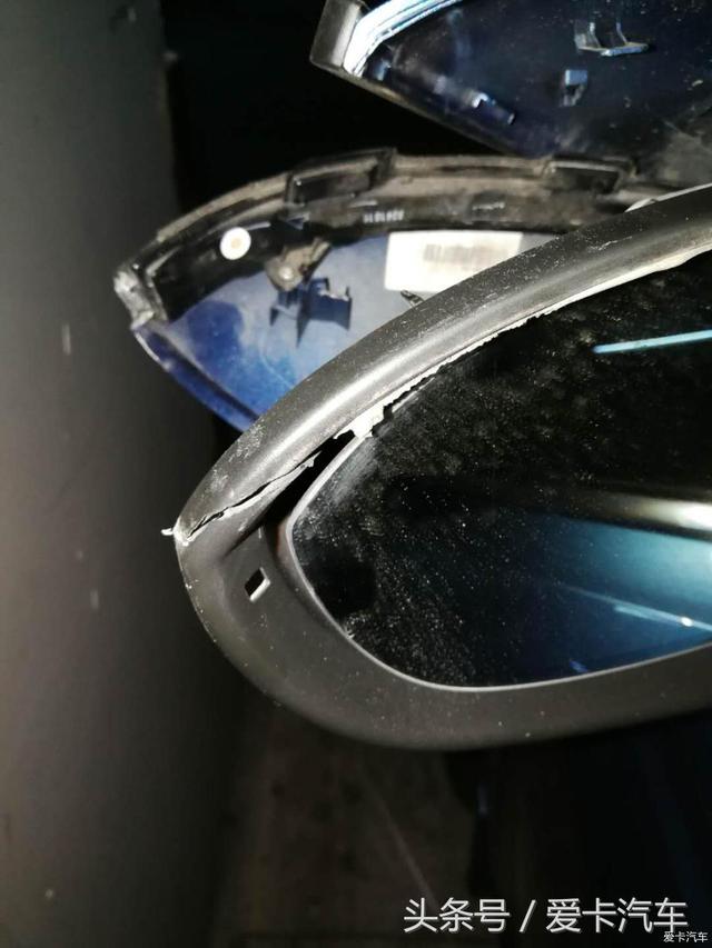 途安L反光镜被碰碎修复要花1000元，车主算算还是不报保险了！