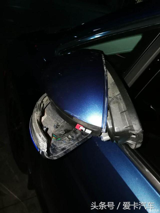 途安L反光镜被碰碎修复要花1000元，车主算算还是不报保险了！