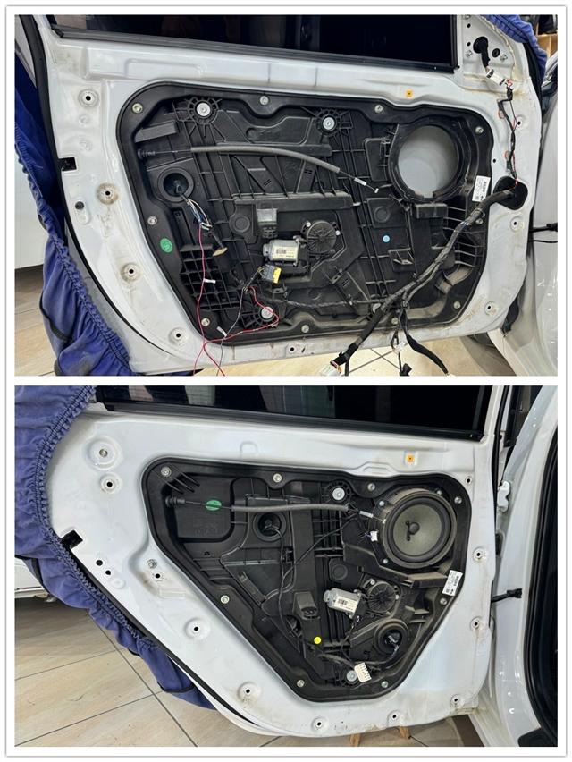 南昌原声源专业汽车音响改装现代名图汽车改装诗芬尼DS6.2两分频