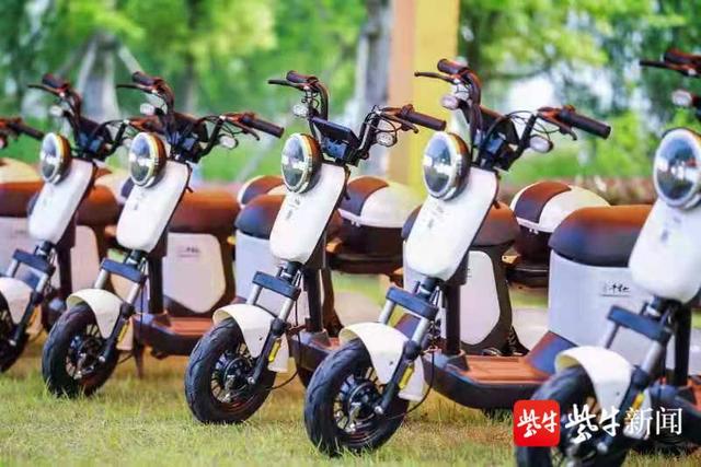 解放双脚！520辆国网电力橙共享电单车进驻牛首山景区