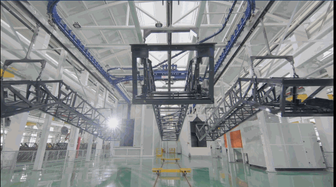 上海三菱电梯有限公司电梯智能工厂