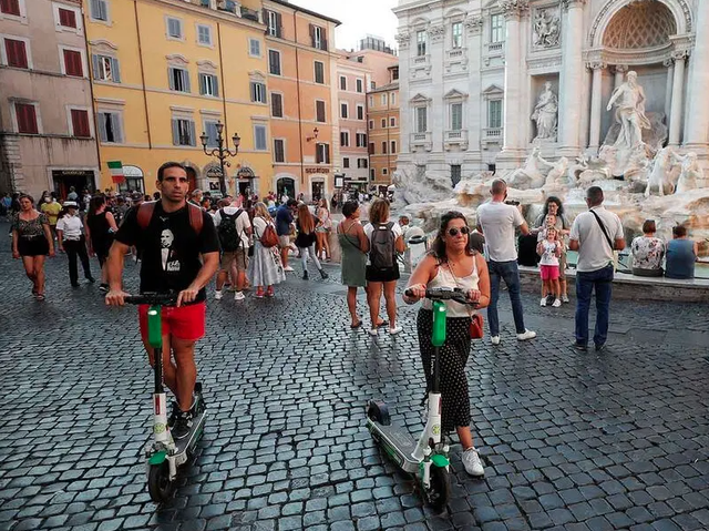 共享电动滑板车没人骑了？意大利共享用户下降三分之一