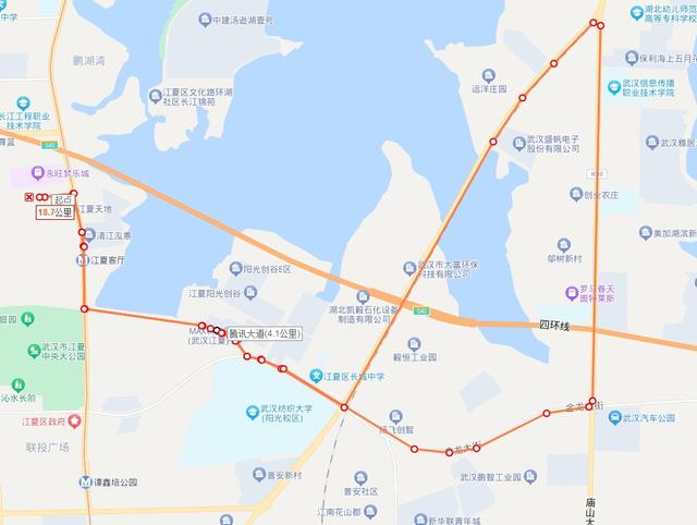 武汉公交开通“江夏永旺梦乐城循环线”，快看看经过你家吗？