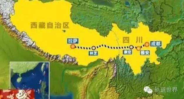 川藏铁路雅安至林芝段建设获批，总投资3198亿元共26站
