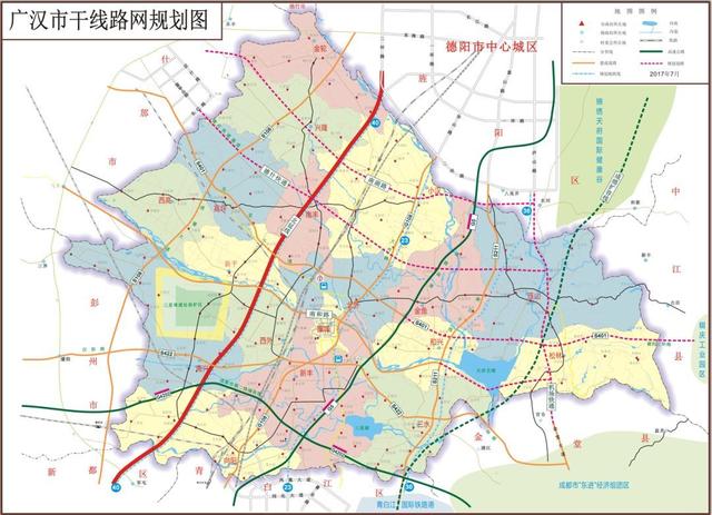 重磅！打造成德同城化交通枢纽，广汉城际列车汽车客运站开建！