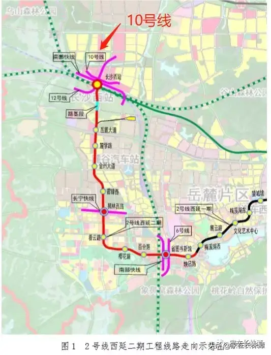 超方便！未来长沙西、南站和黄花机场之间都有3条轨道交通相连