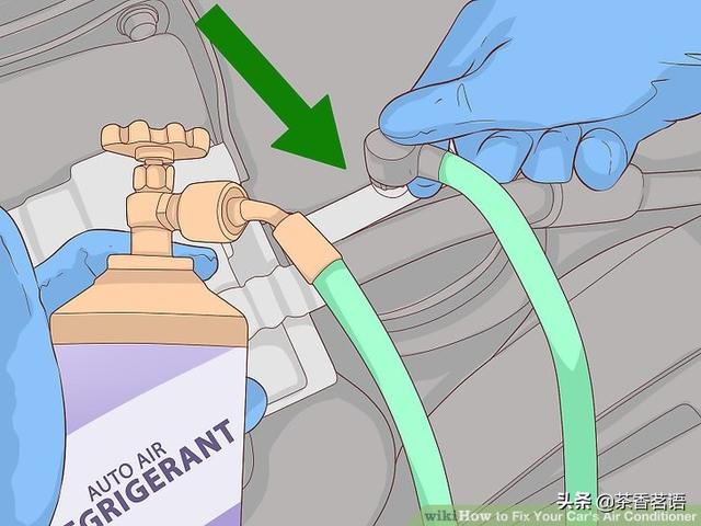 如何修理汽车的空调（附微泄漏的解决方法）