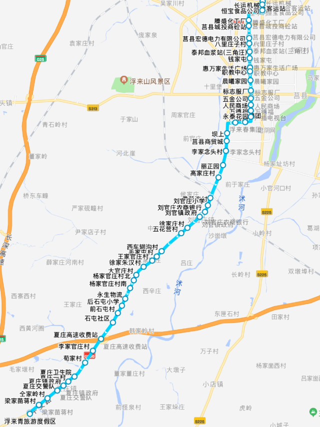未来莒县综合客运站配套的公交线网，会这样搞么？