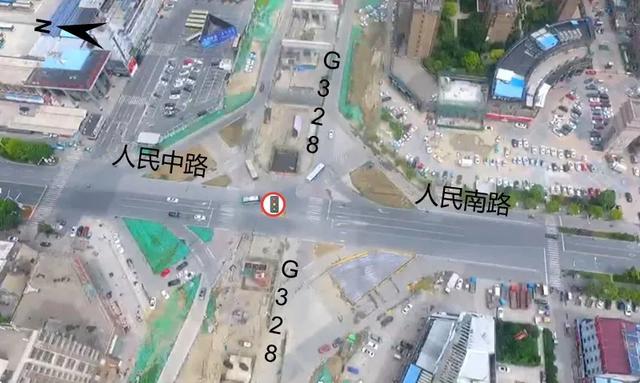 明天起，姜堰汽车站十字路口通行方式有所变化