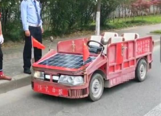 农村大叔造出太阳能汽车，不加油不充电，百公里费用0元