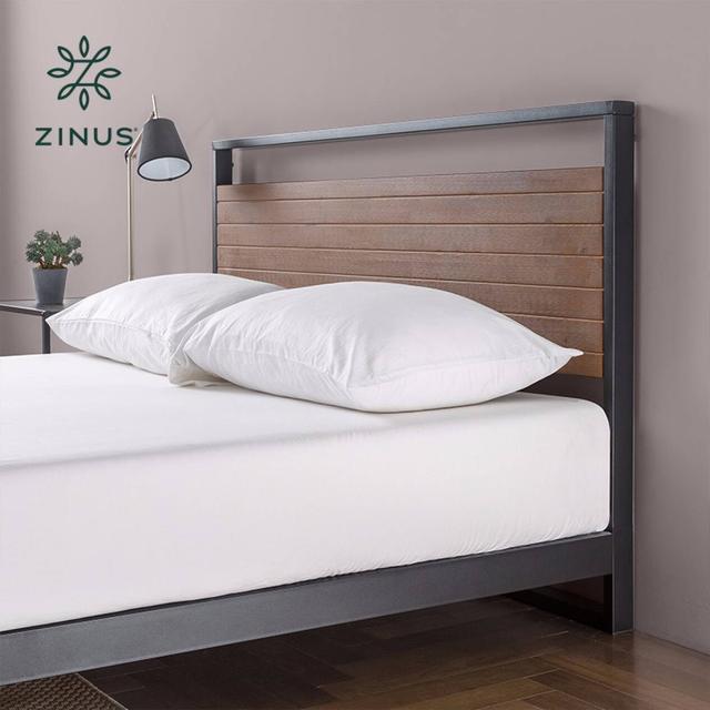 评测｜轻松换床篇（上）：荣获国际优良设计大奖的北欧风铁艺床架ZINUS美国际诺思SW1