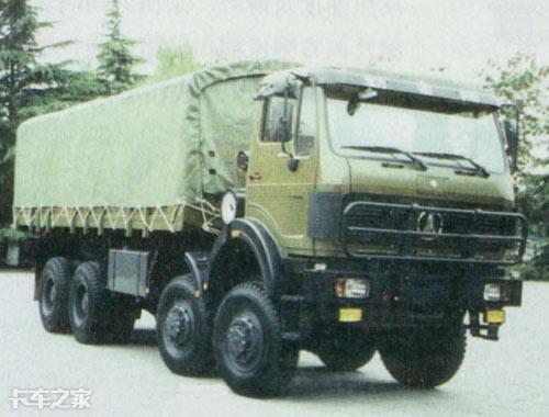德国奔驰技术，底盘可靠内饰实用，详解北奔NG80 6x6军用卡车