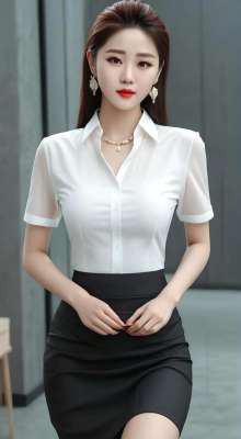 制服大美女(职场女神，性感制服写真)