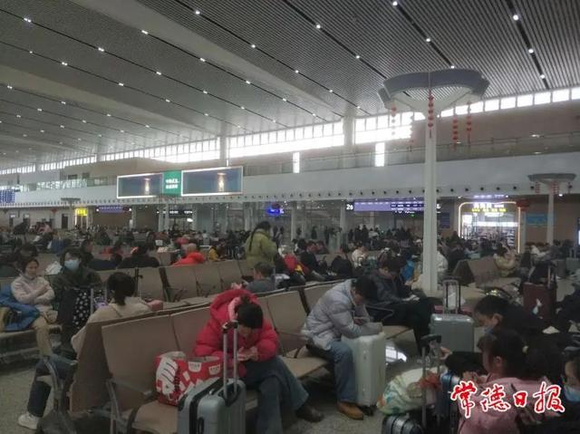 迎返程高峰，常德站增开9趟临客！