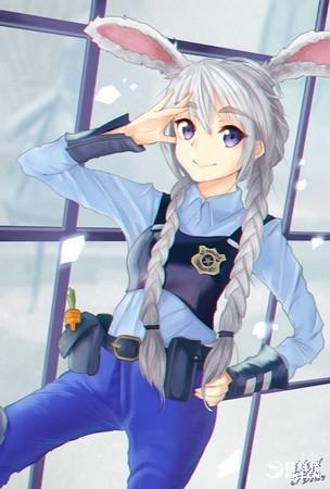 韩国美少女COS《疯狂动物城》兔子 萌翻了
