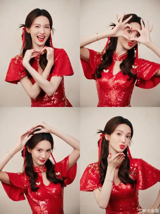 春晚最美节目,白鹿金晨宋雨琦毛晓彤六美同框唱跳俱佳太养眼