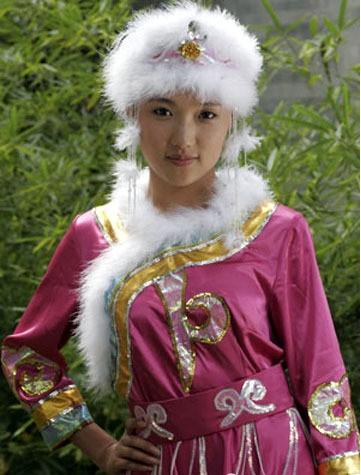 56个民族,56个美女,太美了