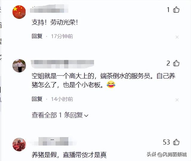 从天上到地上,“空姐变身养猪女王”:人被腌入味了,钱却赚麻了