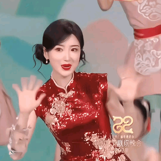 春晚最美节目,白鹿金晨宋雨琦毛晓彤六美同框唱跳俱佳太养眼