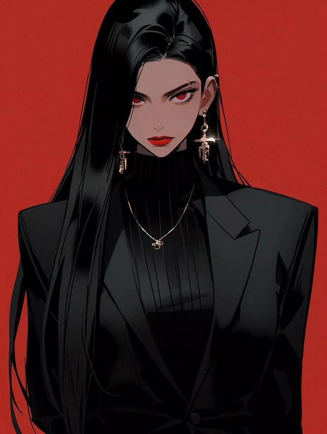 暗黑风美女壁纸