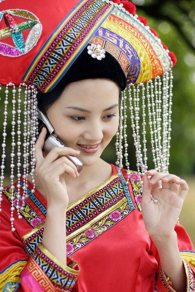 56个民族,56个美女,太美了
