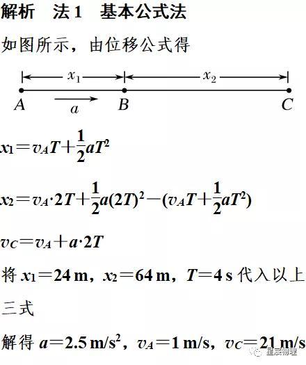 高中物理基石之运动规律