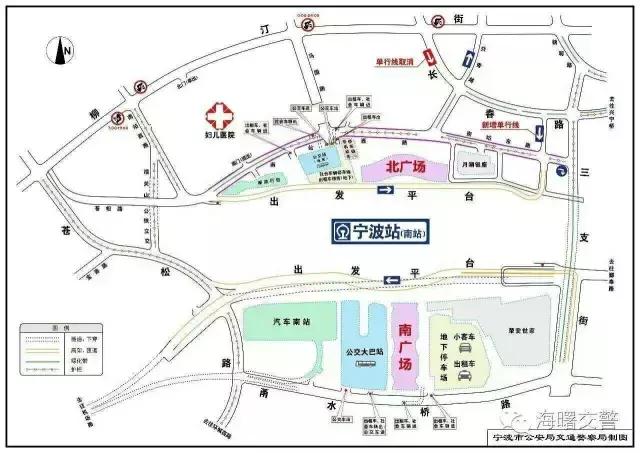 交警蜀黍送“法宝”！这张南站区域交通示意图请您收藏