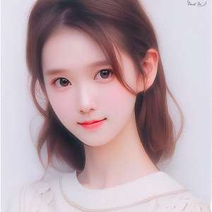 美女头部画(AI绘画--绝美姐姐专属头像)