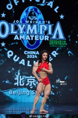 健美女子之王(国产健美肌肉女，一身腱子肉，却被说是“药王”)