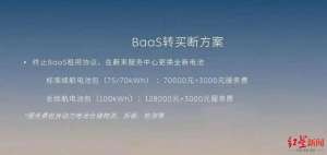汽车买断(蔚来汽车推BaaS转买断方案，车主如后悔租电池可重新选择)