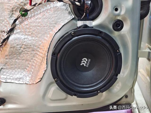 长春西玛汽车音响改装，大众迈腾前后两分频升级，效果太震撼