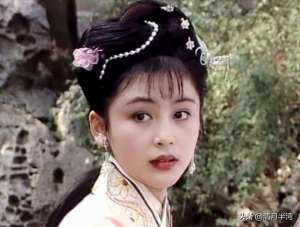 古装美女额头印记图片(早期大陆古装美女，只服这9位，桃花眼，鹅蛋脸，个个万里挑一)