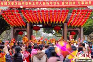 传承400多年 广东佛山元宵“行通济”盛况再现