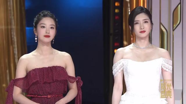 鹅厂盛典:杨幂水嫩小性感,鞠婧祎上半身稳赢,白百何模样大变