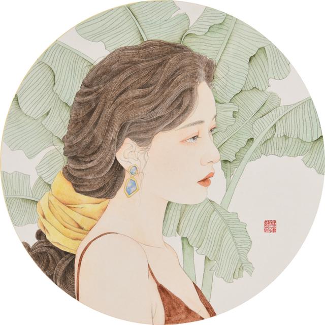 工笔演绎不同时代女性的美|林泽艺
