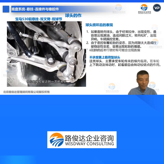 球头的作用及损害后的表现#底盘