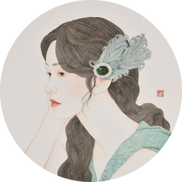 工笔演绎不同时代女性的美|林泽艺