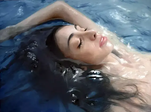 确定不是相机?90后小姐姐笔下的美女人体把99.9%的人都骗了