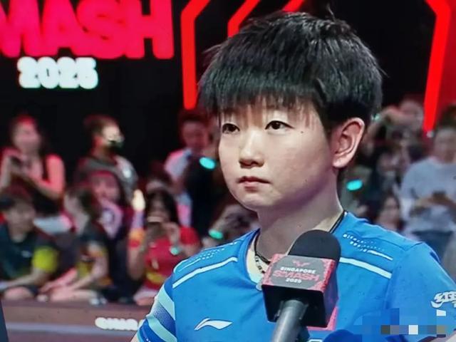 蒯曼虽所向无敌 孙颖莎为何能独赢 刘国正的解说或许透露出其中奥秘
