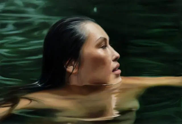 确定不是相机?90后小姐姐笔下的美女人体把99.9%的人都骗了