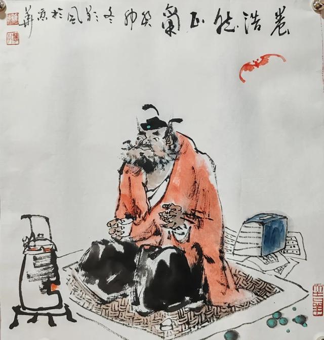 著名画家朔风作品赏析