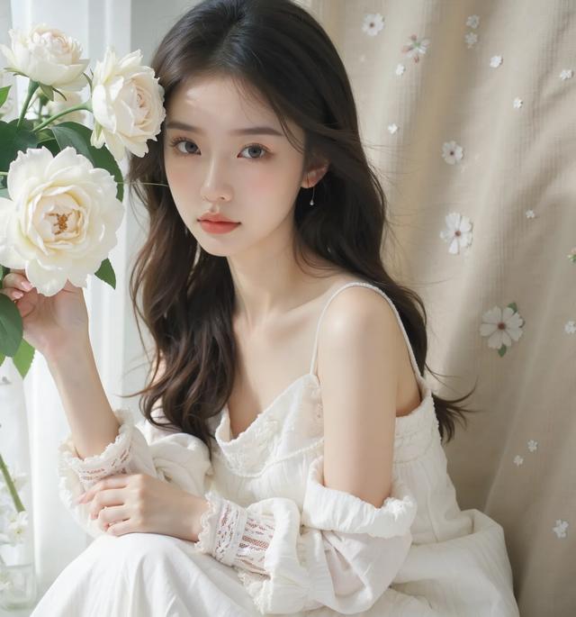 女大学生清纯风格写真照