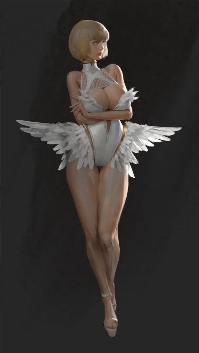 天使与恶魔|佳作分享|插画师 Sangsoo Jeong