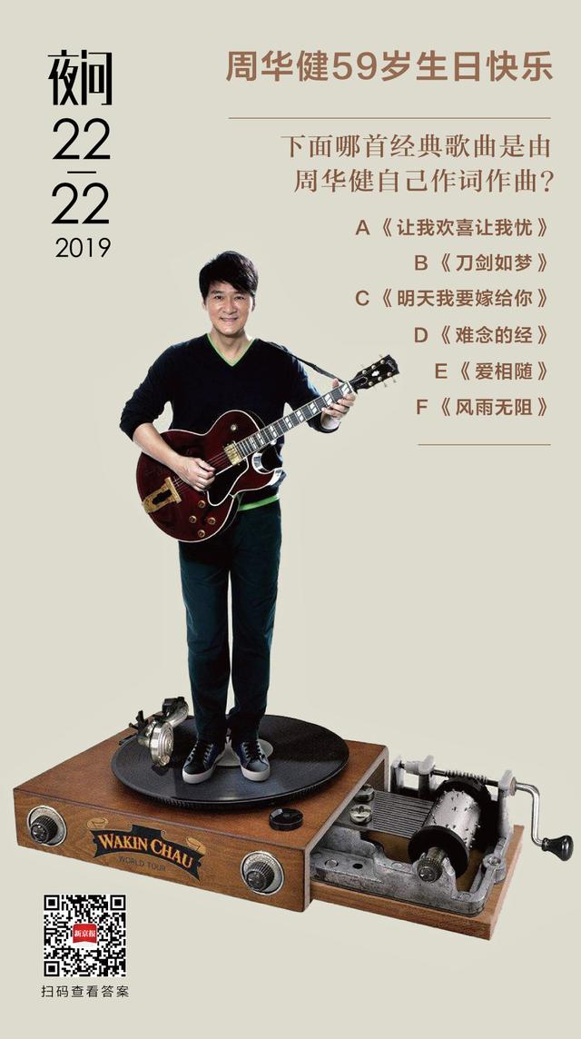 59岁的周华健，你敢说自己有多了解他丨夜问