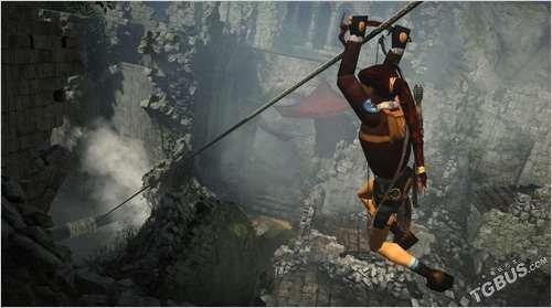 《古墓丽影：崛起》PS4版多张新游戏截图公开