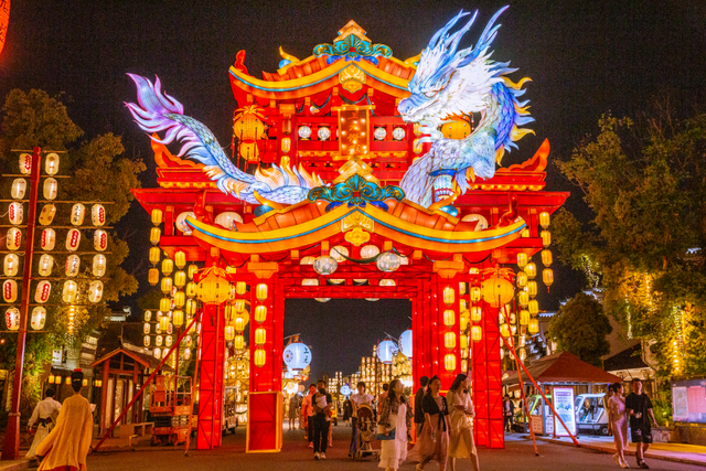 重磅发布:鸠兹古镇正式升级鸠兹夜游演艺小镇,品牌焕新启幕!